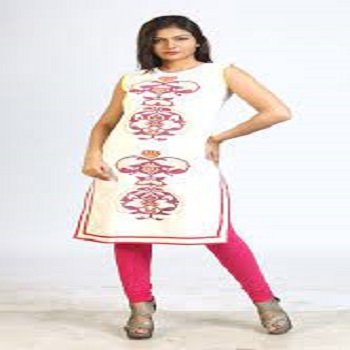 Light Pink Kurtis sleeveless printed designer kurtis.jpg